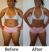 Jasmine before and after
